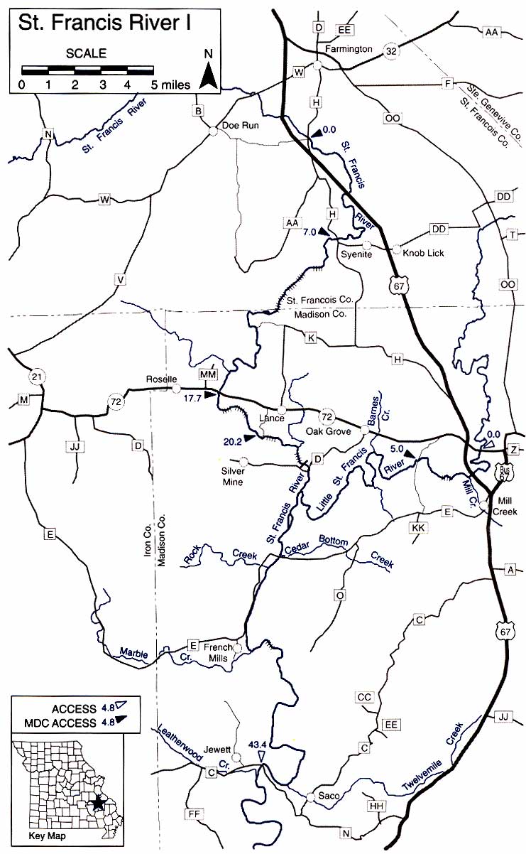 francis river missouri access rivers float mile ii floatmissouri